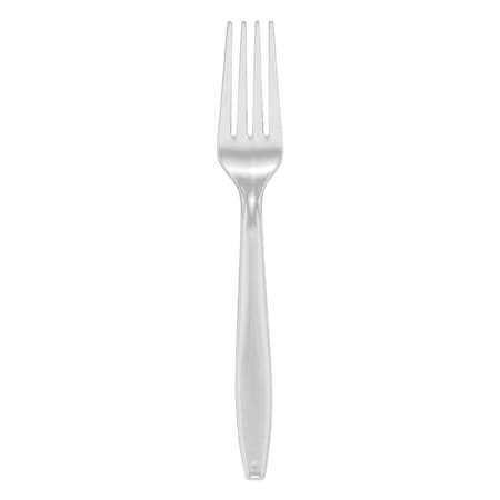 Smarty Had A Party Clear Plastic Disposable Forks (1000 Forks), 1000PK 420F-CL-CASE